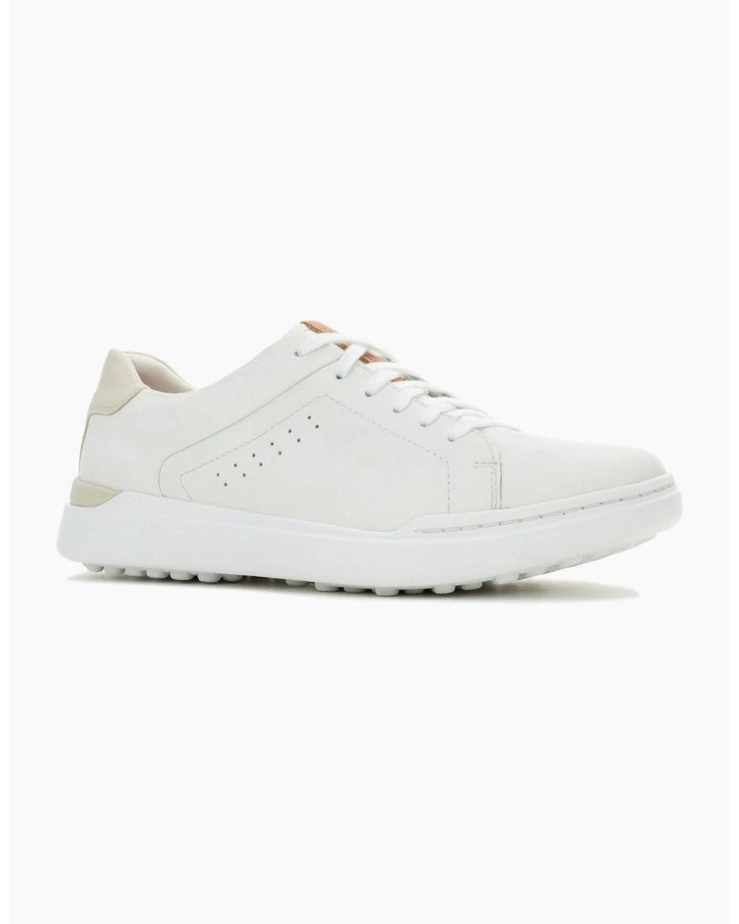Hush Puppies White Wes Hp Trainers for men