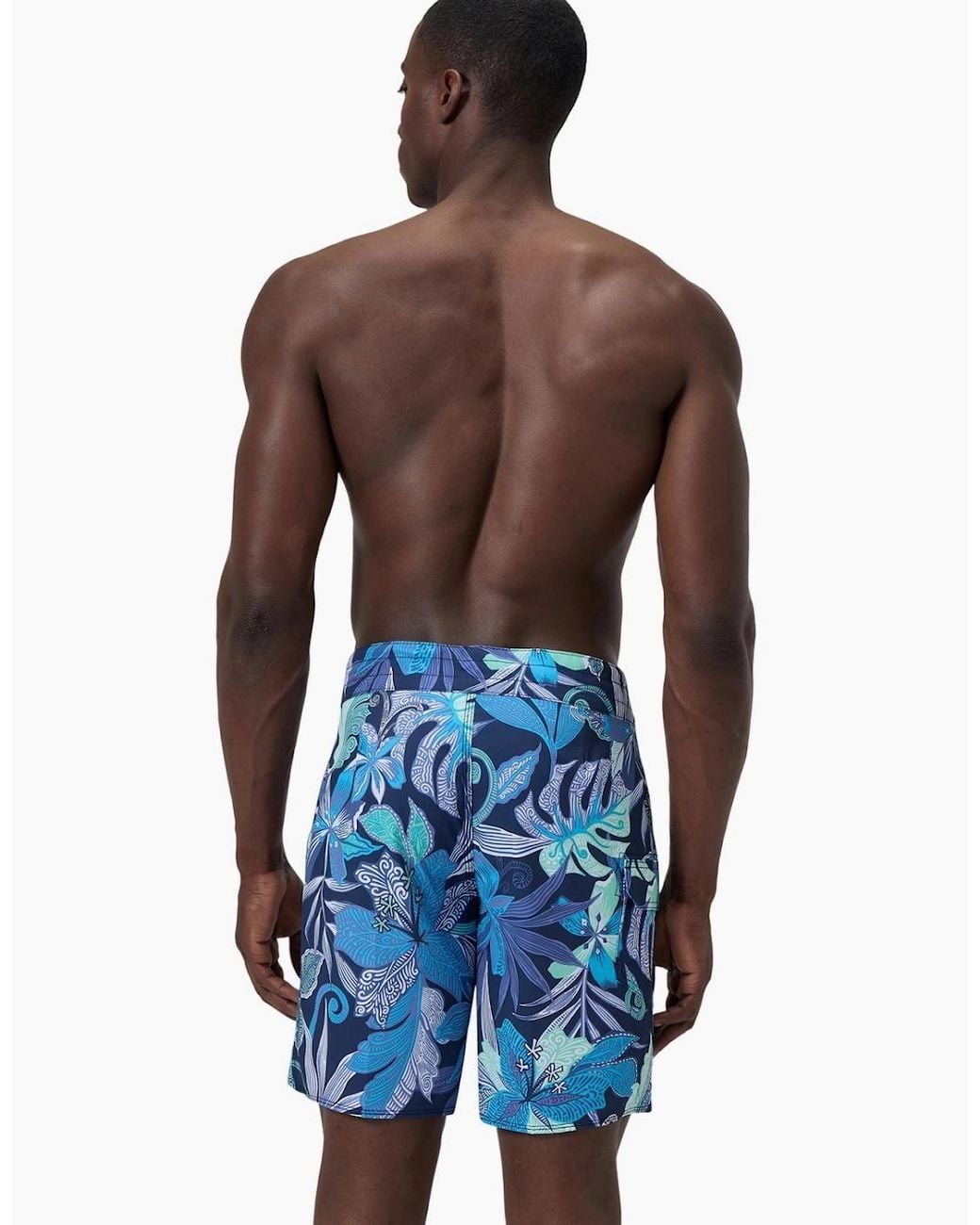 Speedo Blue Lookout Floral Swim Shorts for men
