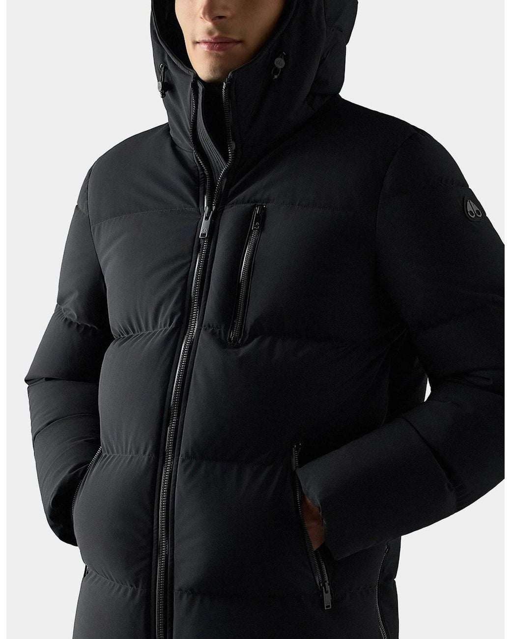 Moose Knuckles Black Soho 3Q Jacket for men