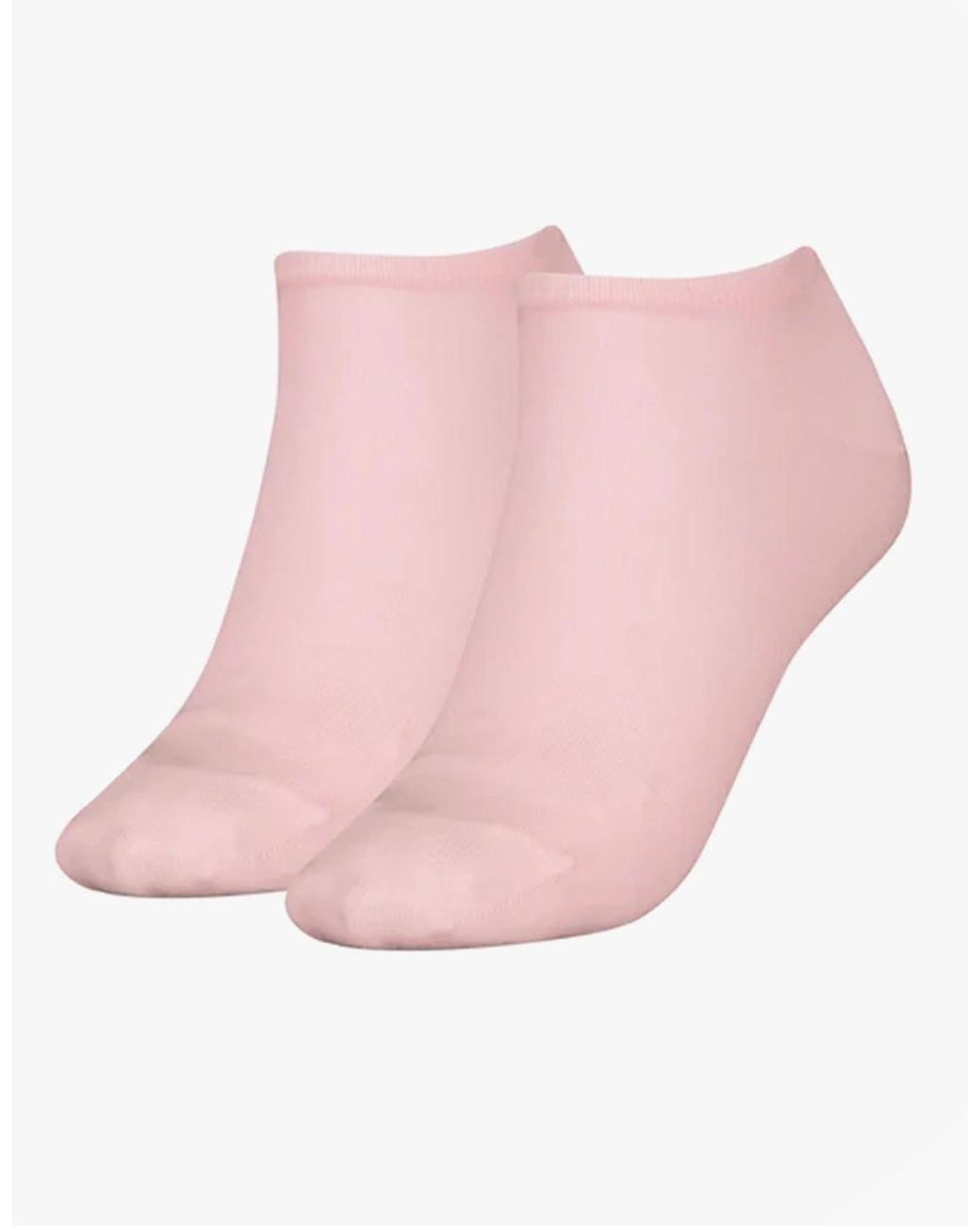 Tommy Hilfiger Pink 2 Pack Trainer Ankle Socks