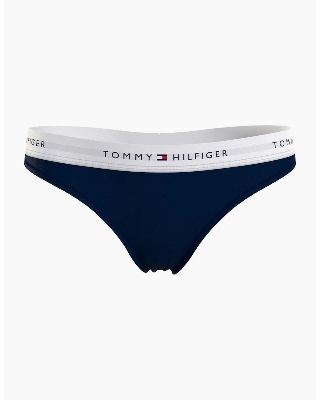 Tommy Hilfiger Blue Tommy Icons Thong