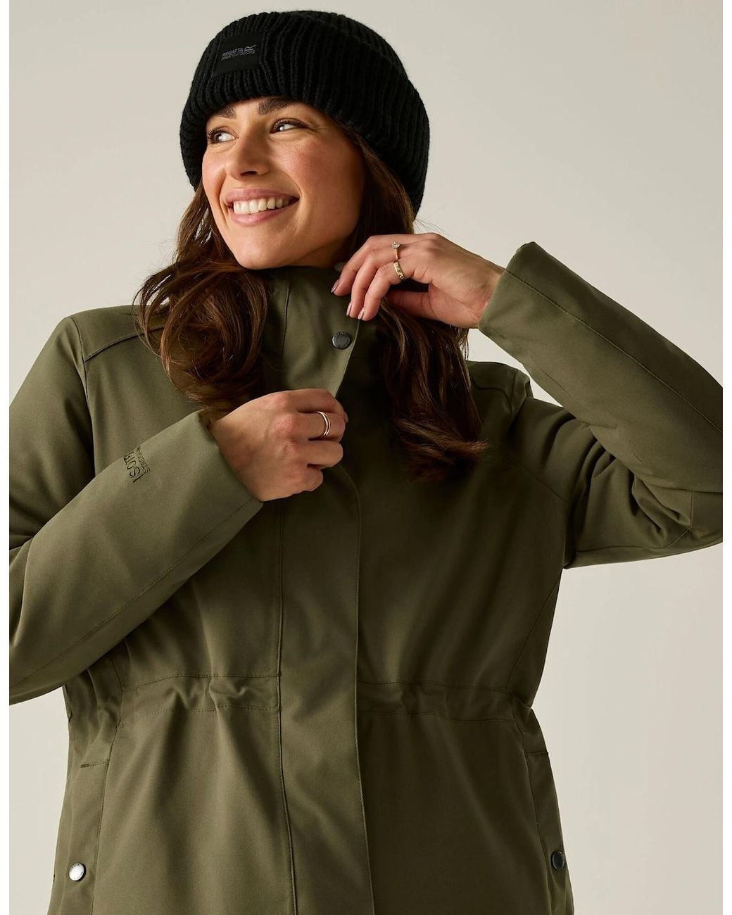 Regatta Green Ladies Waterproof Insulated Jacket
