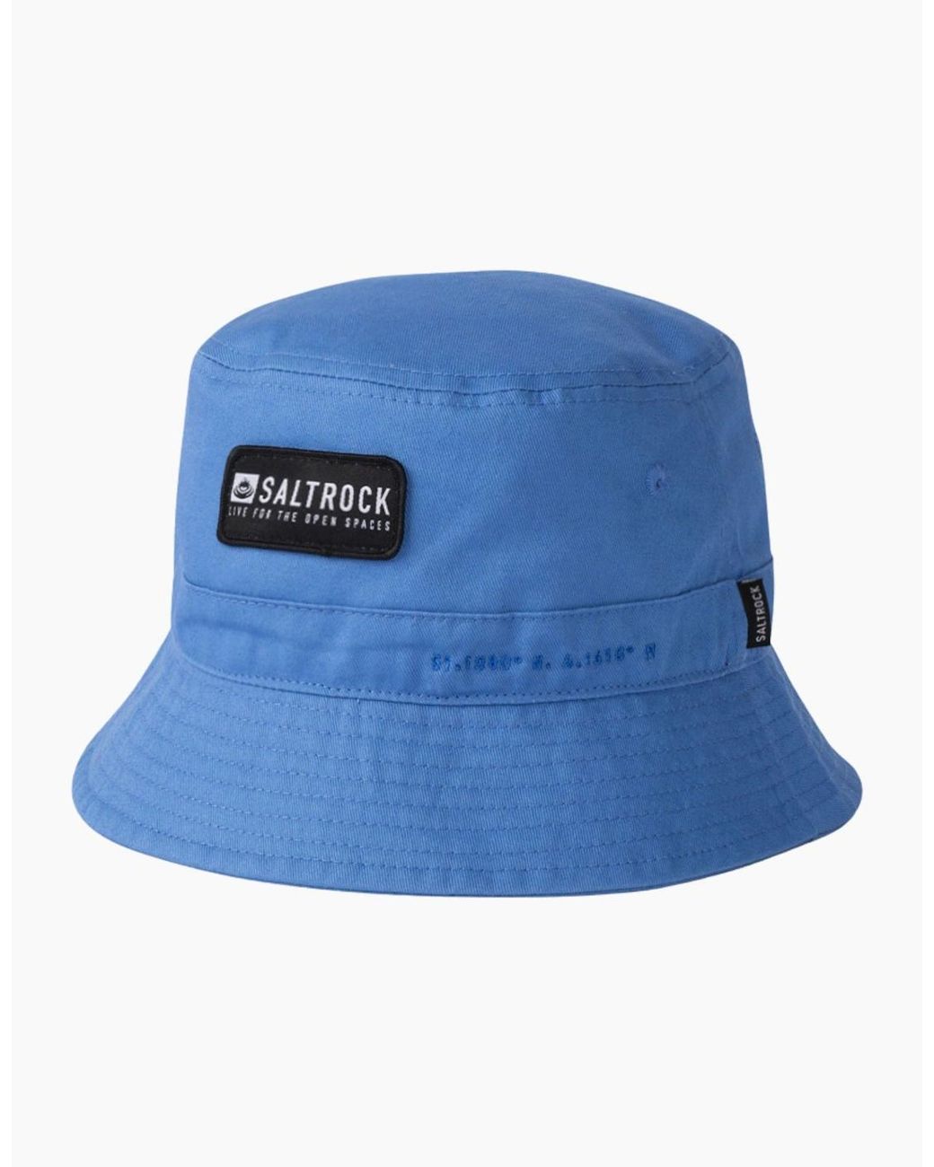 Saltrock Blue Dockyard Bucket Hat for men