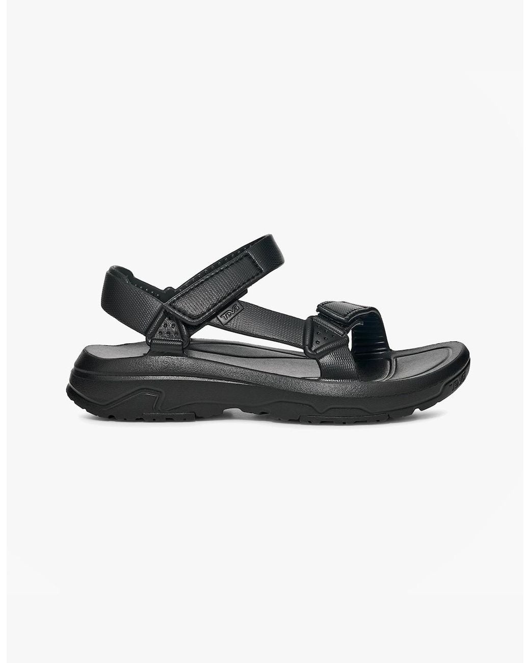 Teva Black Apreaqua Drift Low Heeled Sandals