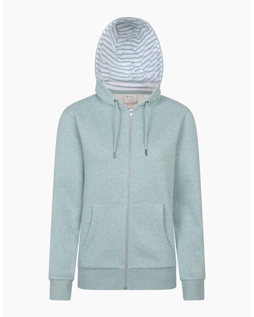 Mountain Warehouse Blue Ladies Penzance Full Zip Hoodie