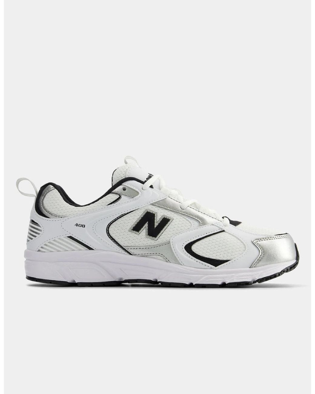 New Balance White 408 Trainers