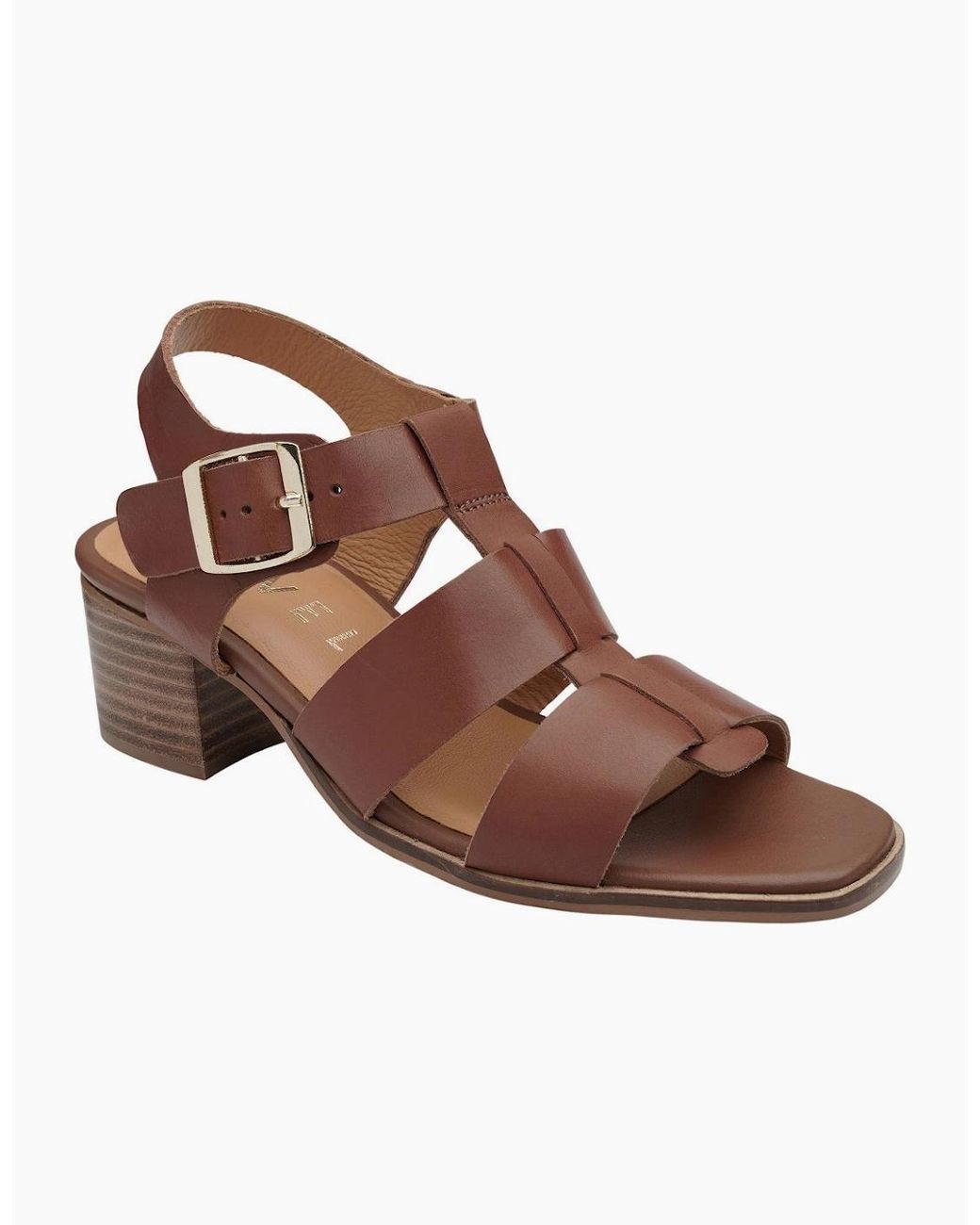 Ravel Brown Togston Heeled Sandals