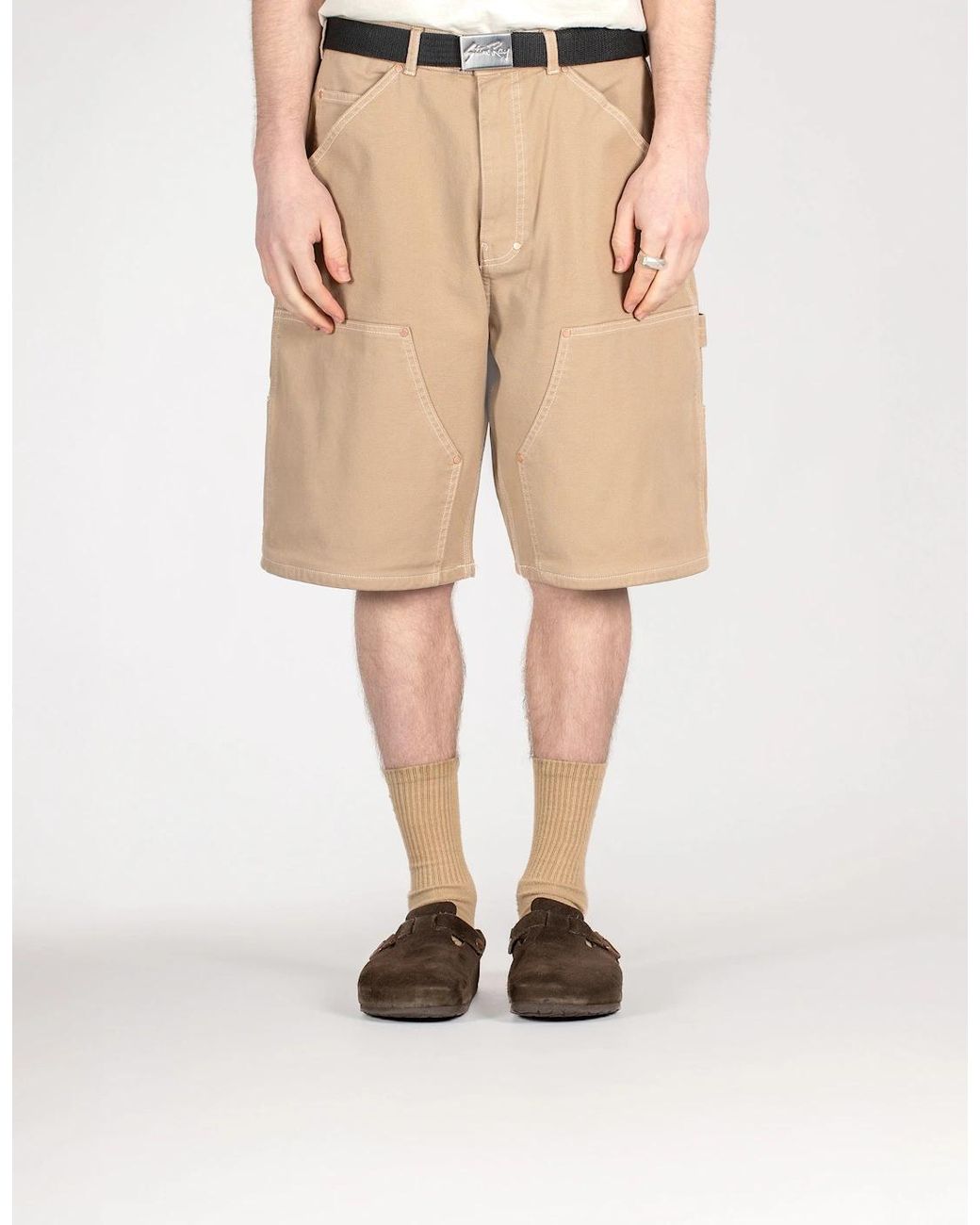 Stan Ray Natural Double Knee Short