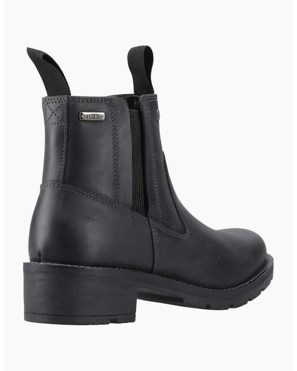 Hunter White Skye Dealer Boot Leather Boots