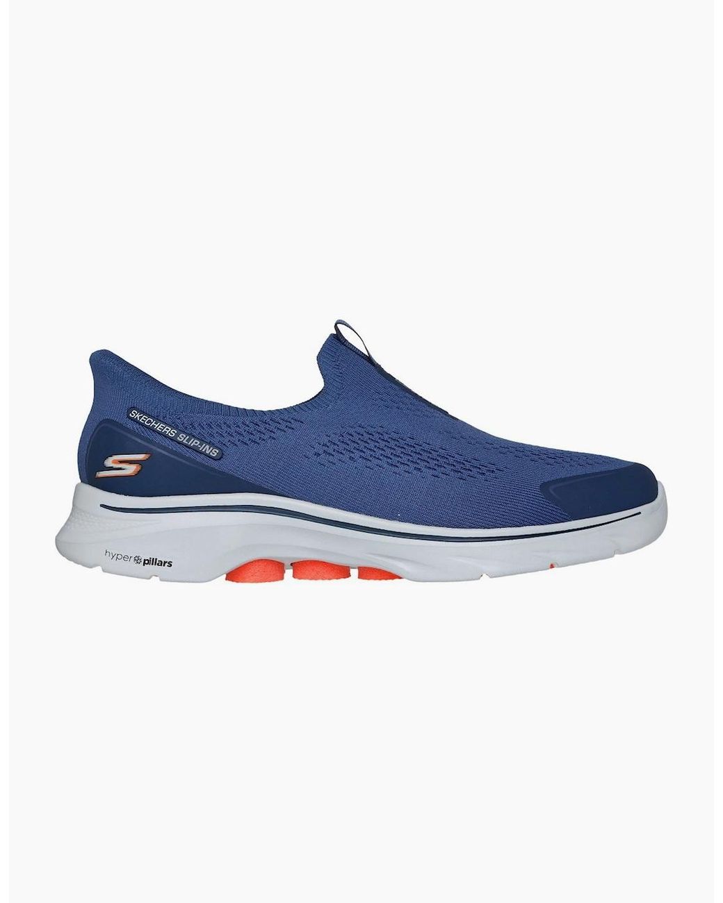Skechers Go Walk Blue Go Walk 7 Easy On Evolution Trainers for men