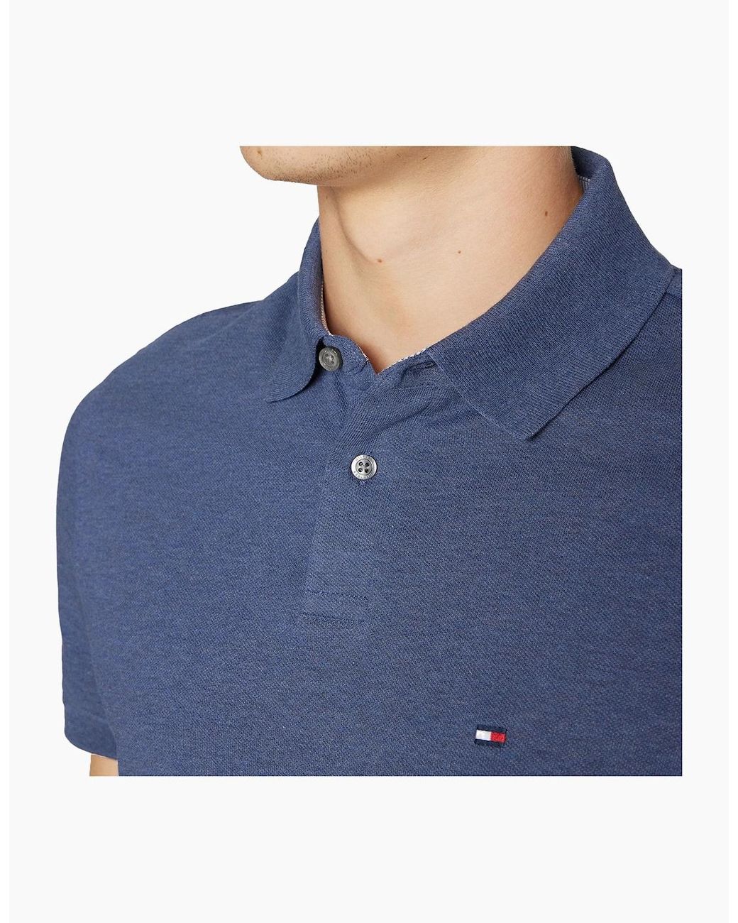 Tommy Hilfiger Blue Polo Shirts Golf Top