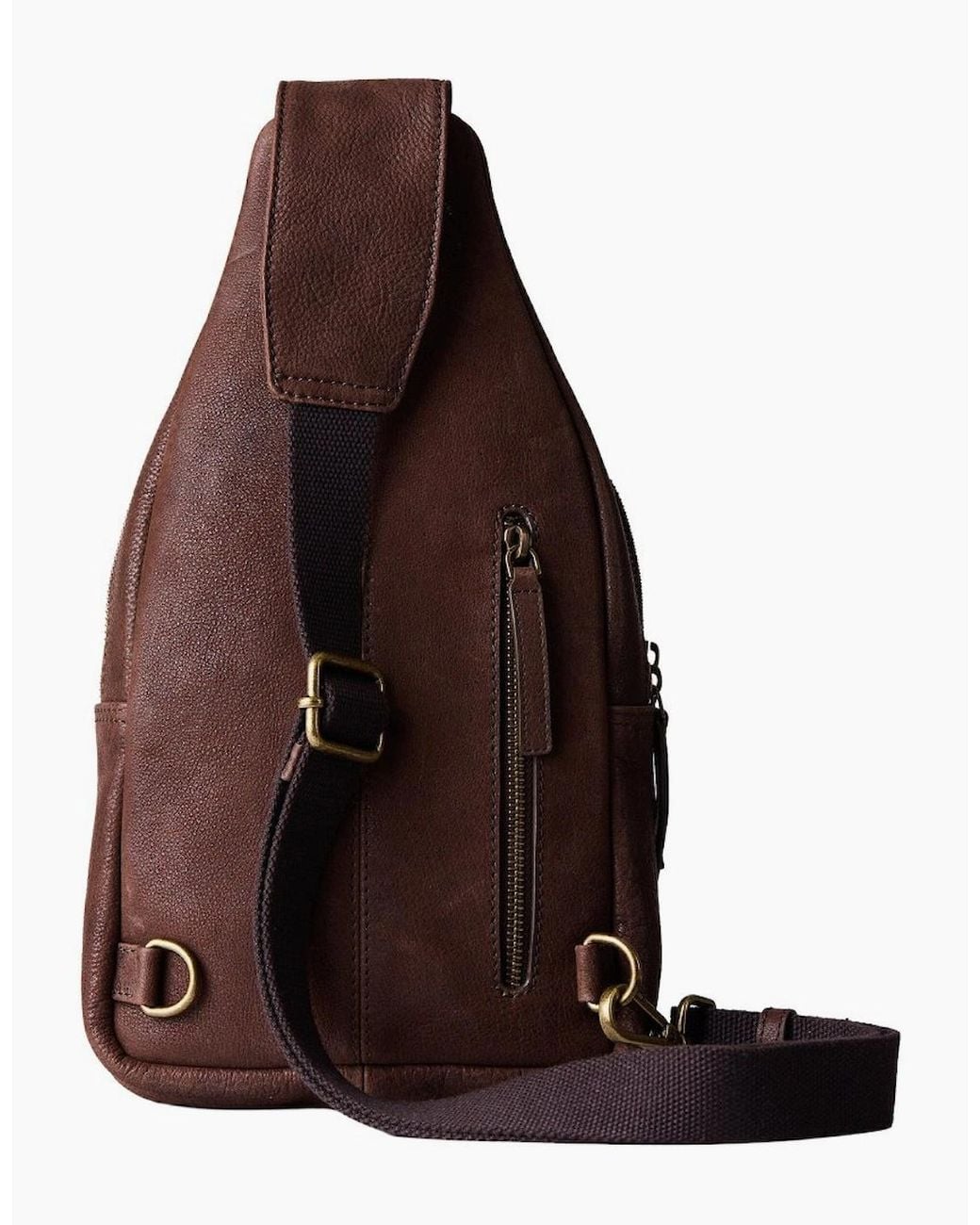 Lakeland Leather Brown Hutton Sling Bag