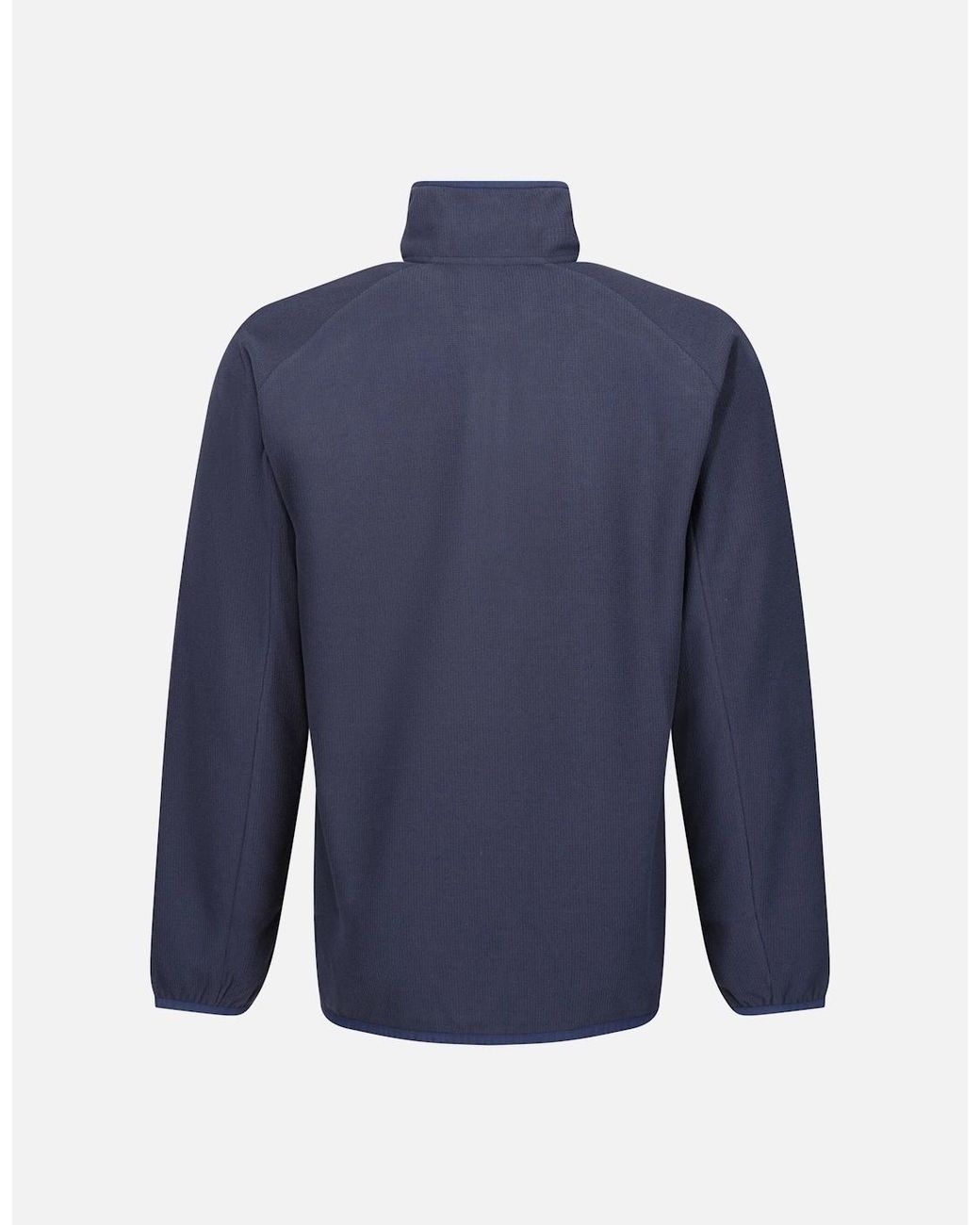 Regatta Blue Professional Half Zip Fleece Top for men