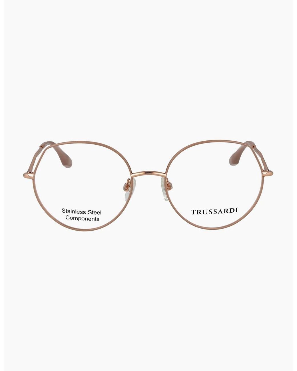 Trussardi Metallic Optical Frame Tsw1039 01A 54