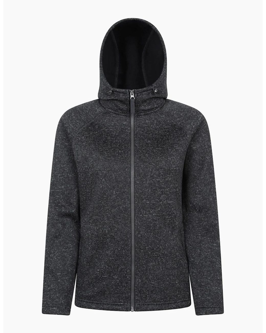 Mountain Warehouse Gray Ladies Nevis Full Zip Hoodie