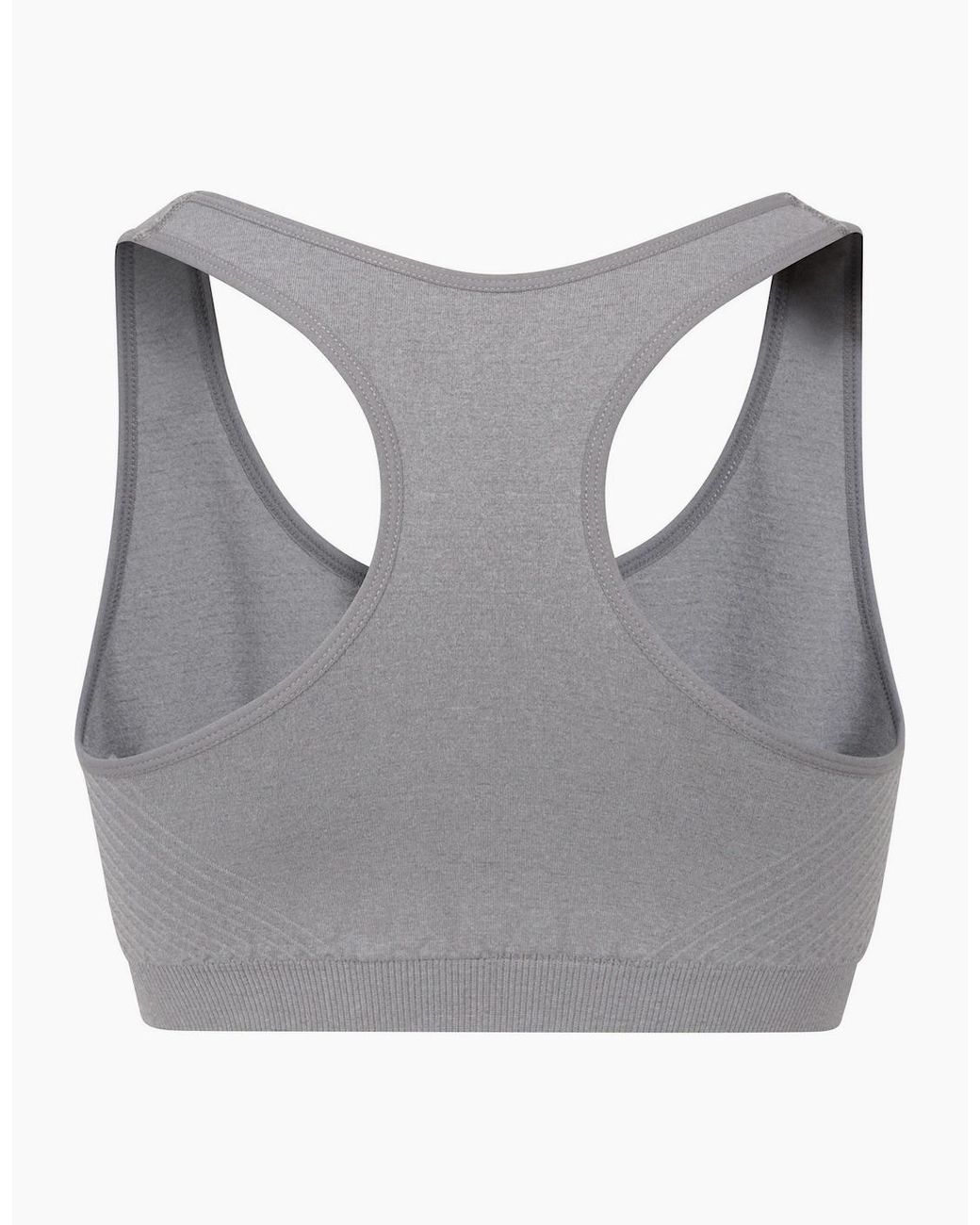 Mountain Warehouse Gray Ladies Anti-Chafe Seamless Sports Bra