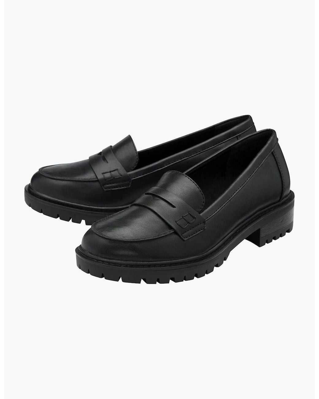 Lotus Black Jolie Loafers