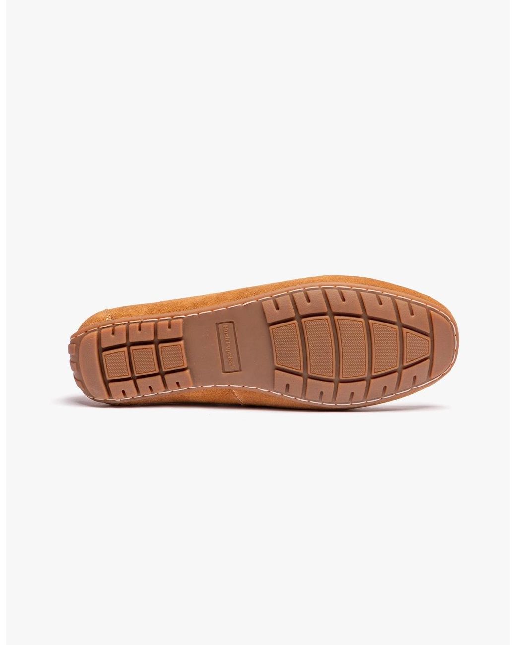 Hush Puppies Brown Reuben Boat Shoes Tan for men