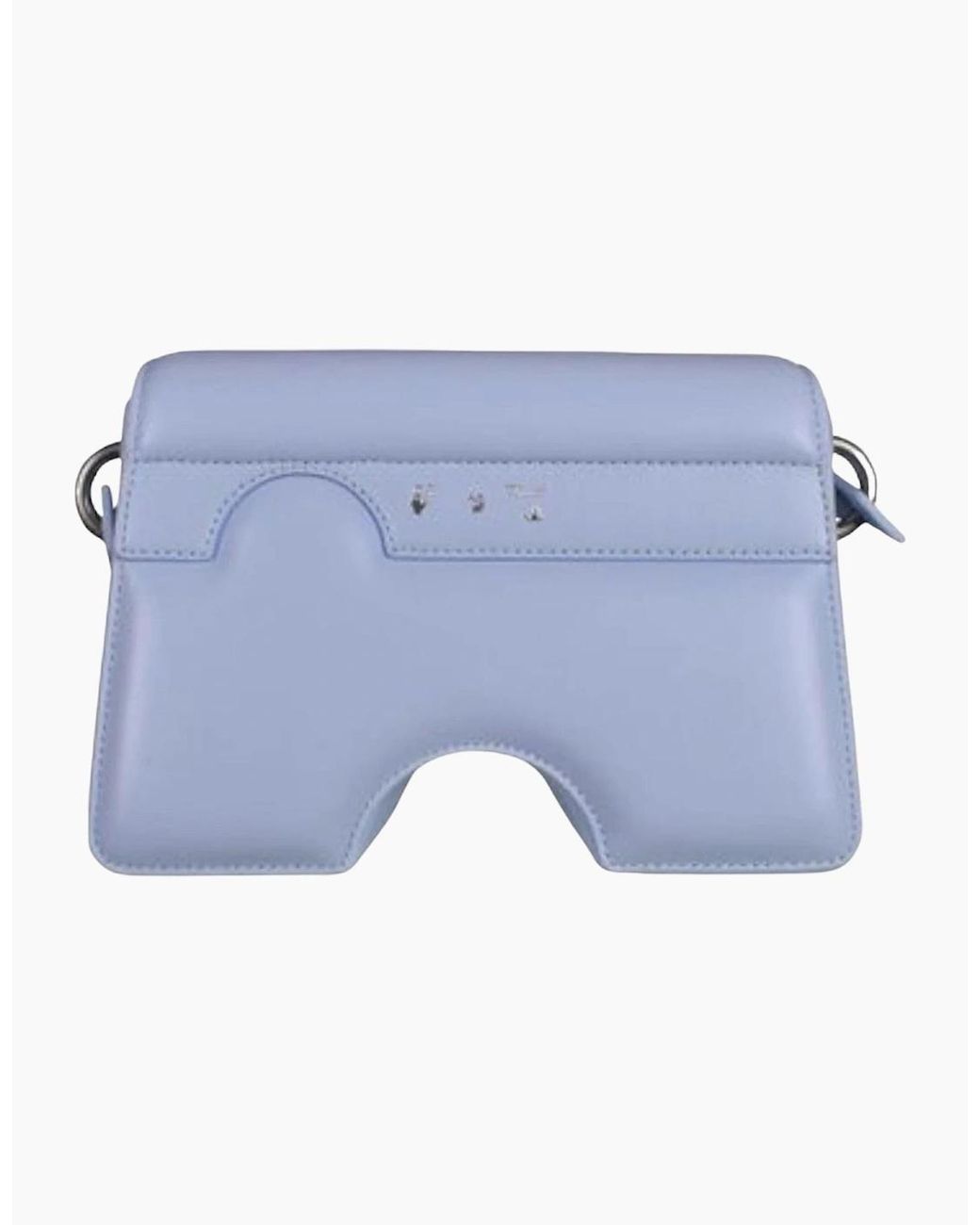 Off-White c/o Virgil Abloh Blue Off Burrow 22 Shoulder Bag