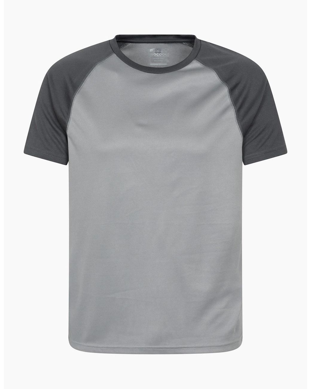 Mountain Warehouse Gray Endurance Isocool T-Shirt for men