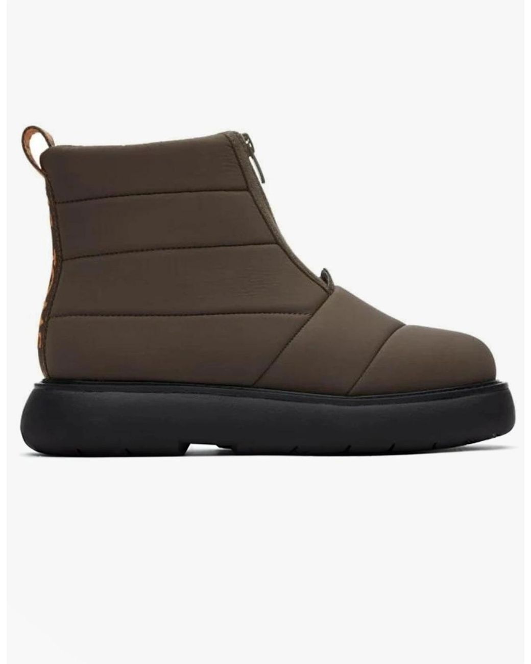 TOMS Brown Alpargata Mallow Puffer Boots