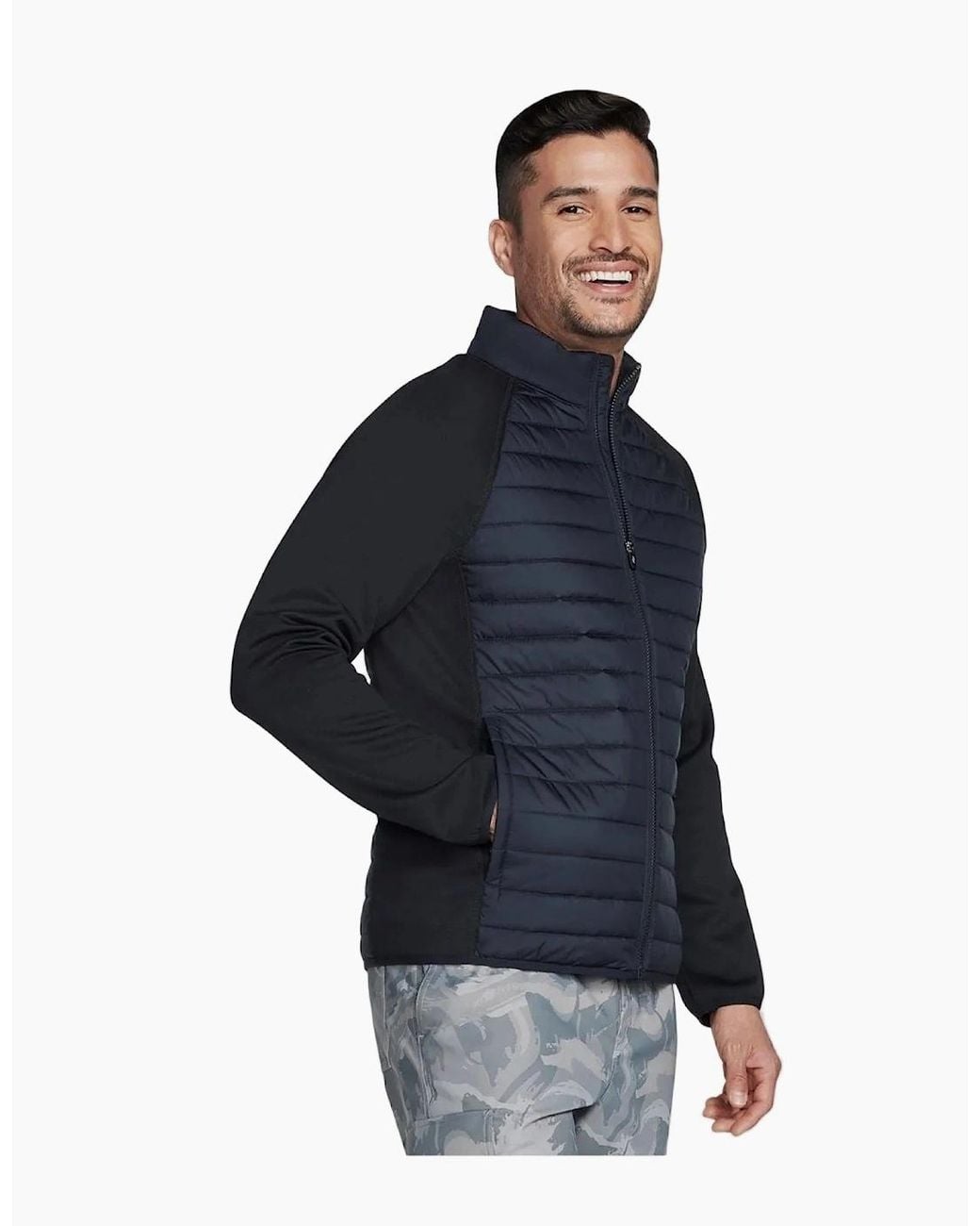 Skechers Blue Go Shield Hybrid Jacket 2.0 Jacket for men