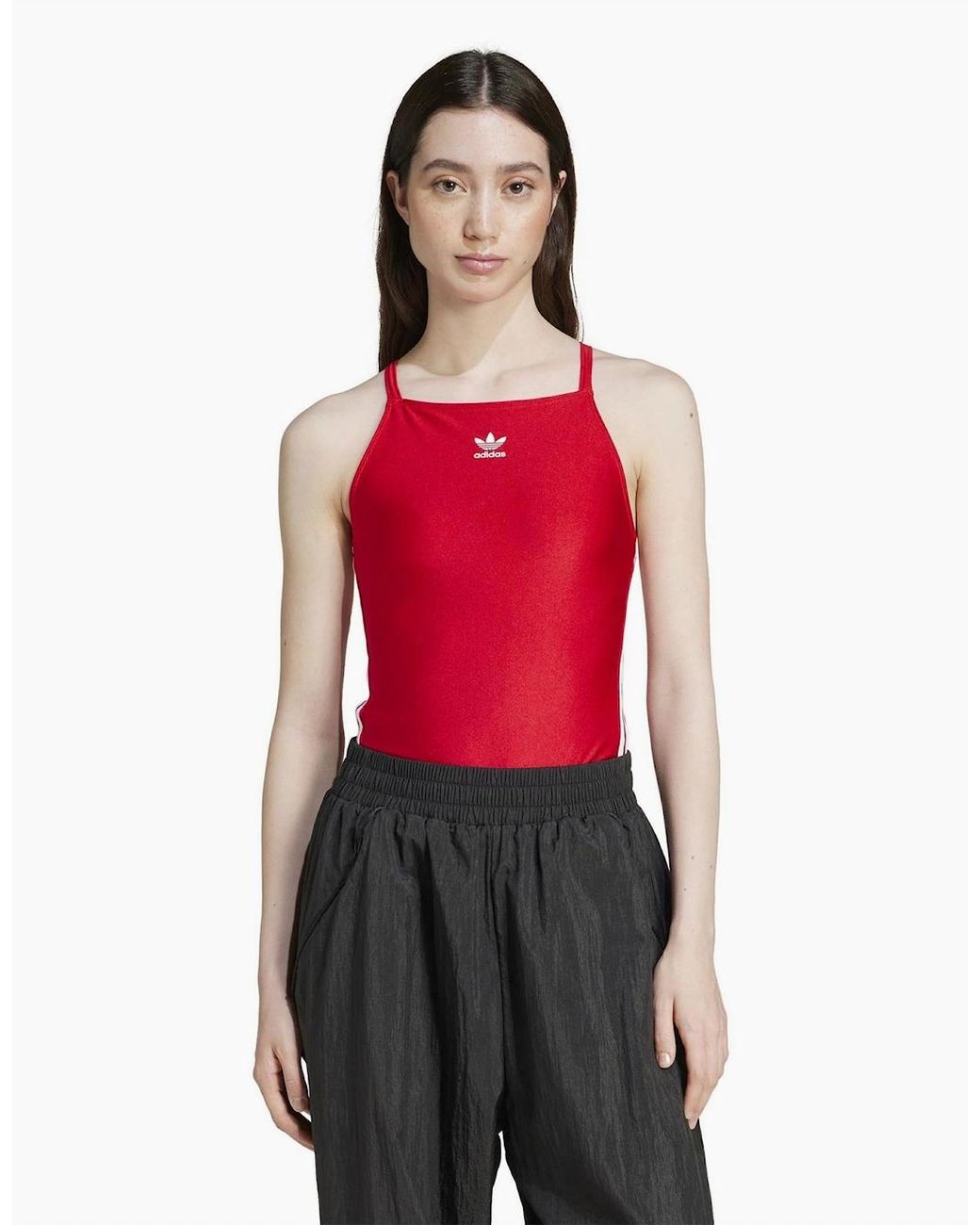 Adidas Originals Red 3 S Bodysuit