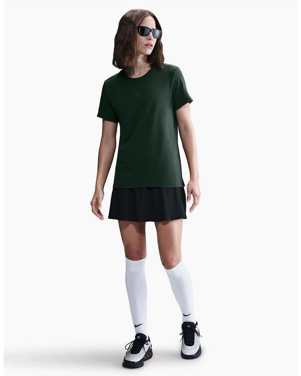 Nike Green Cfc Wordmark Crew Neck Short Sleeve T-Shirt