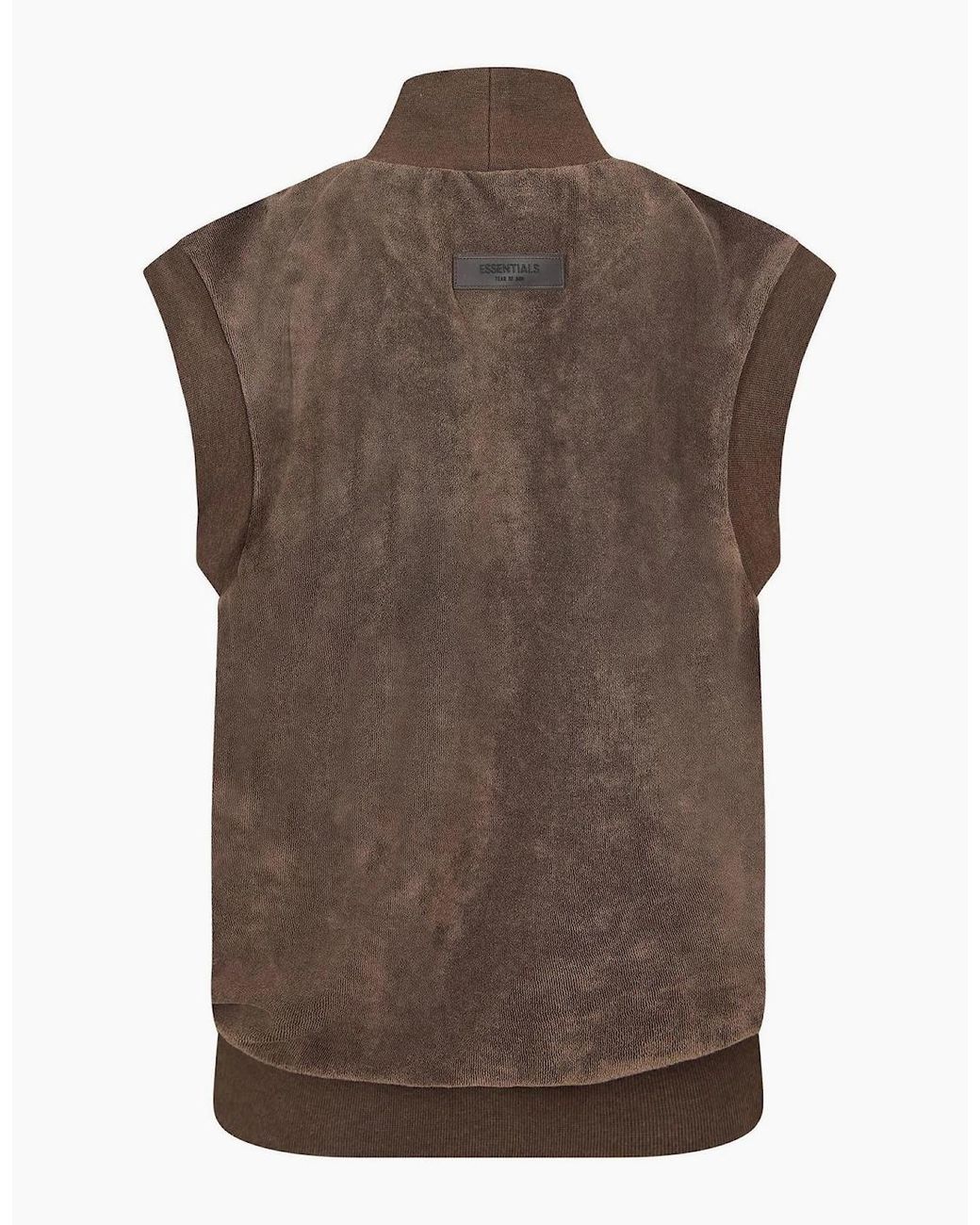 Fear Of God Brown Strappy Crop Top