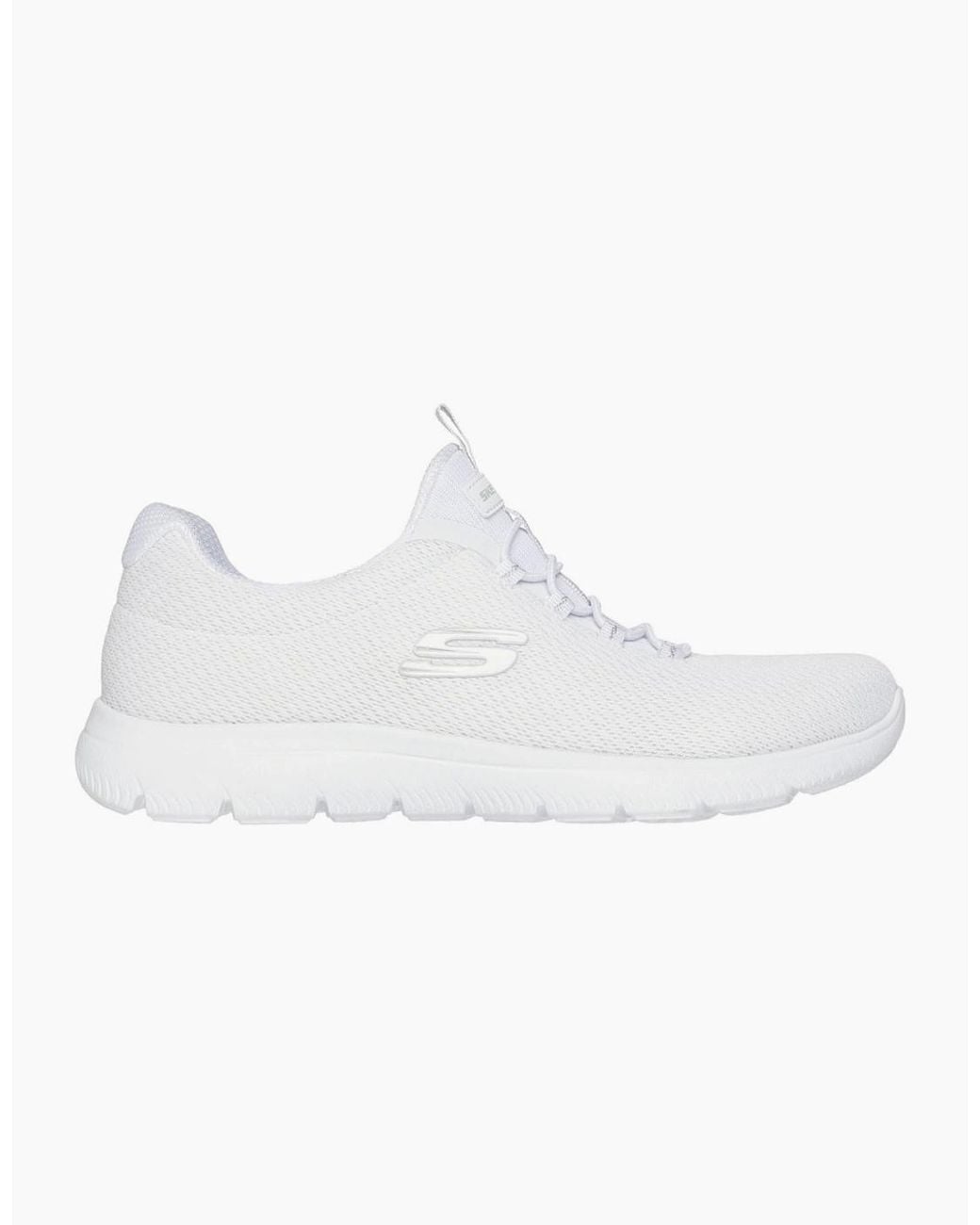 Skechers White Summits Summer Blush Trainers