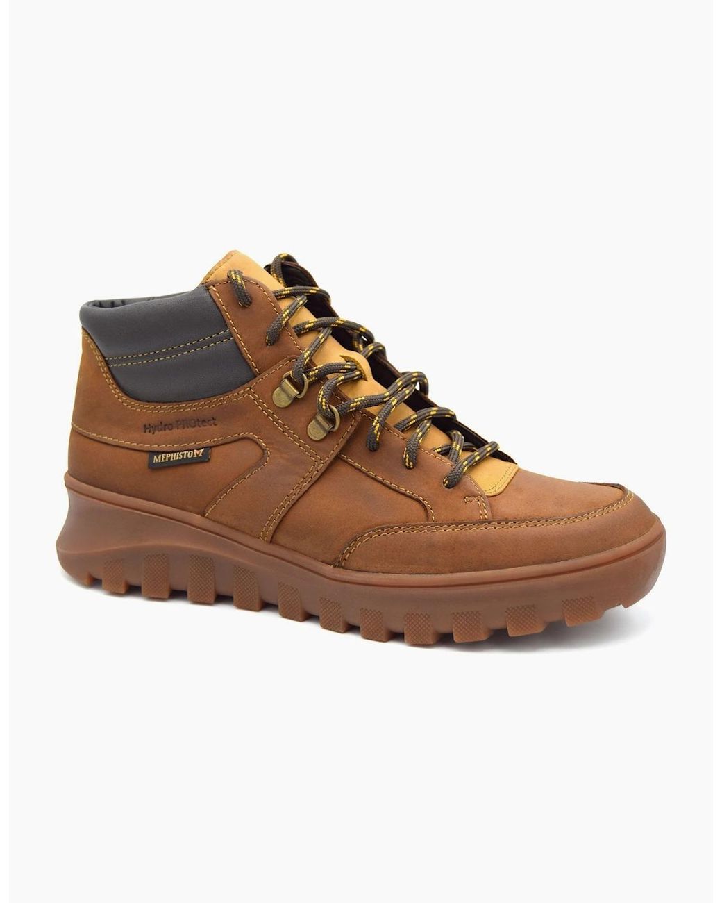 Mephisto Brown Fosco Ankle Boot for men