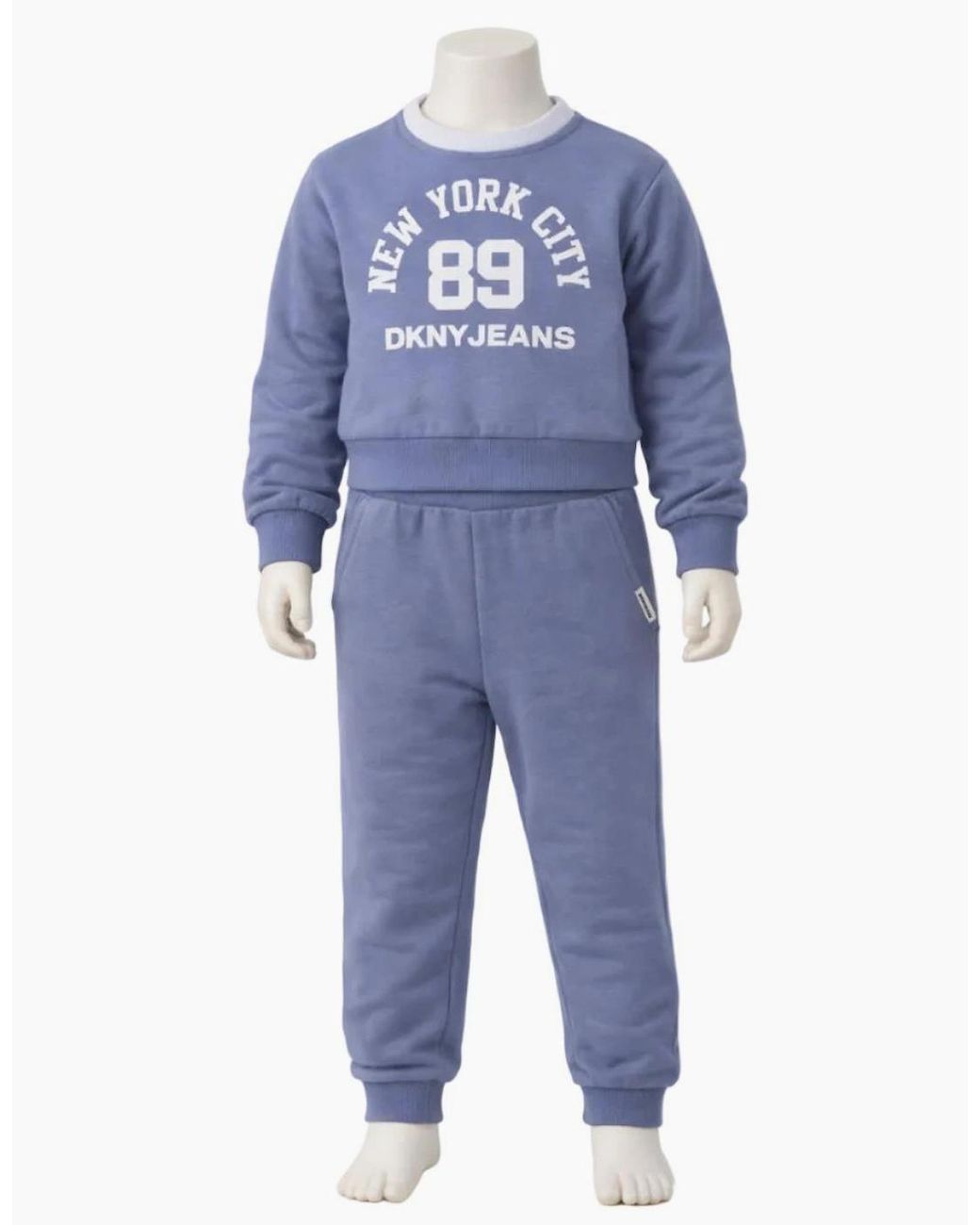 DKNY Blue Infants Lilac Two Piece Tracksuit for men