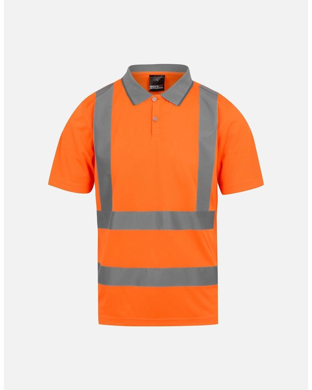 Regatta Orange Professional Hi-Vis Polo Shirt for men