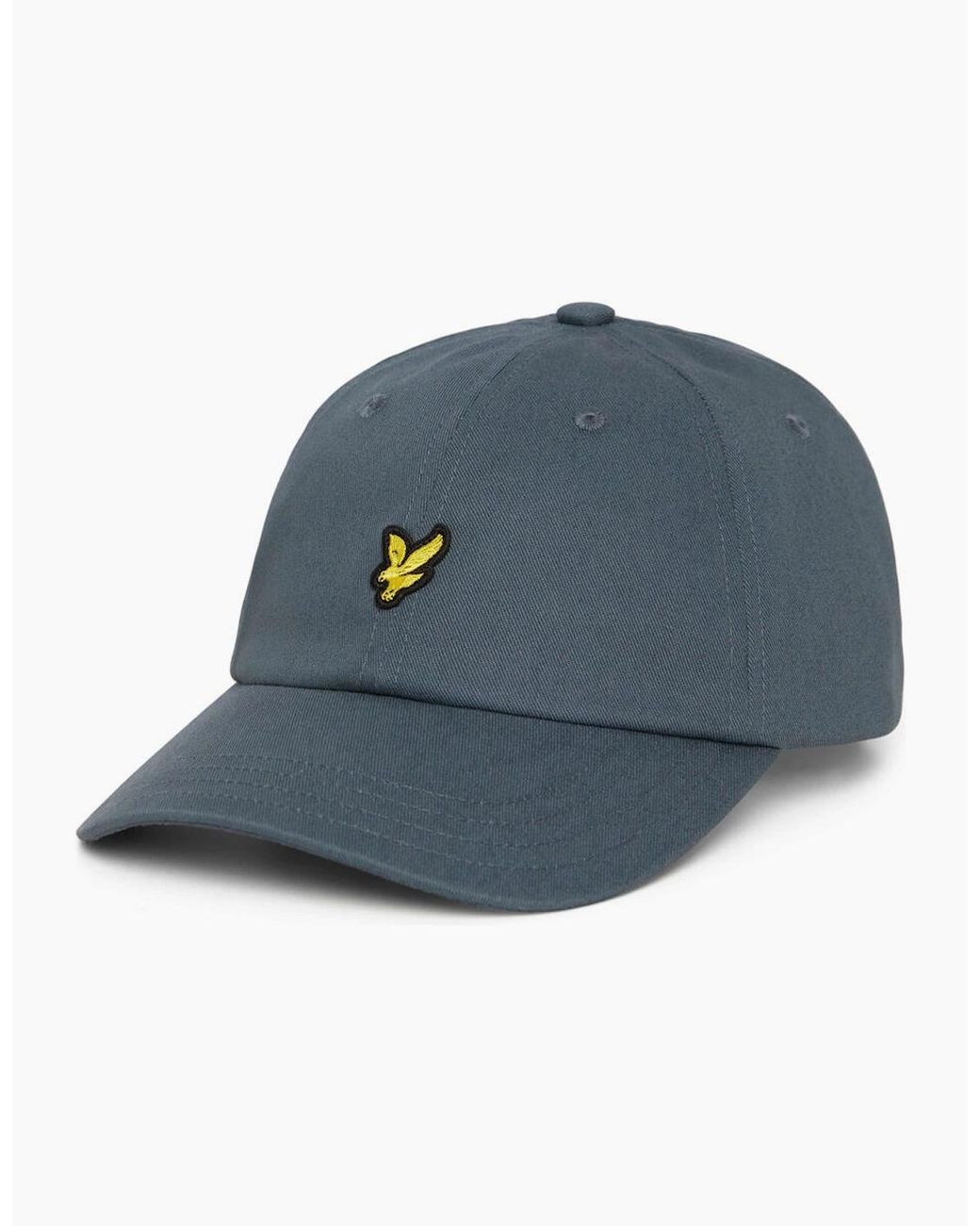 Lyle & Scott Blue Lyle & Scott Baseball Cap Gunmetal for men