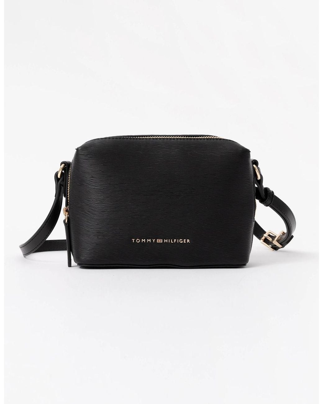 Tommy Hilfiger Black Th Modern Camera Bag