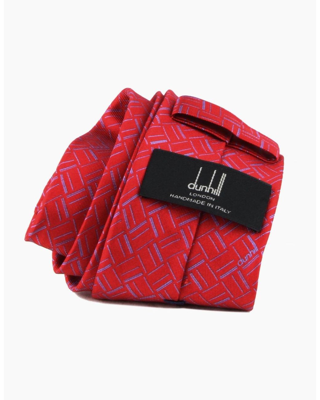 Dunhill Red Tie for men