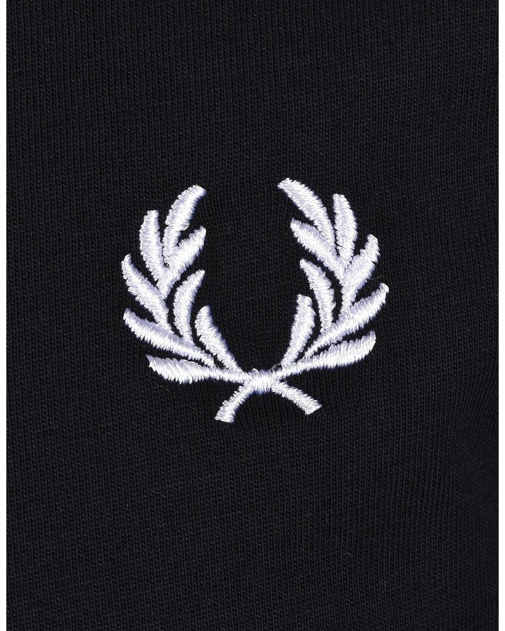 Fred Perry Black Ringer T-Shirt for men