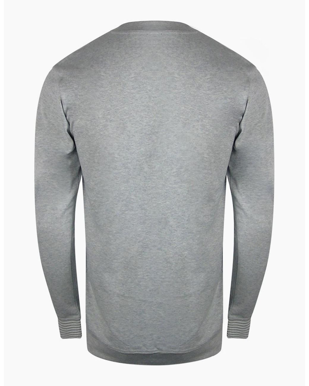 Roberto Cavalli Gray Cavalli Class Multi Logo Sweatshirt for men