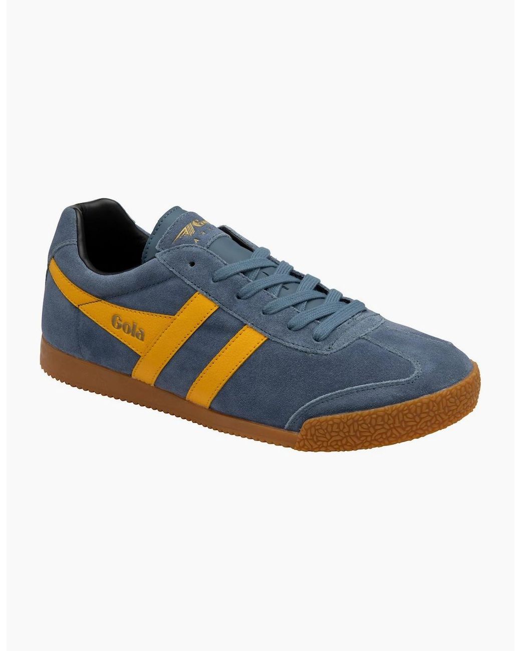 Gola Blue Harrier Suede Trainers for men