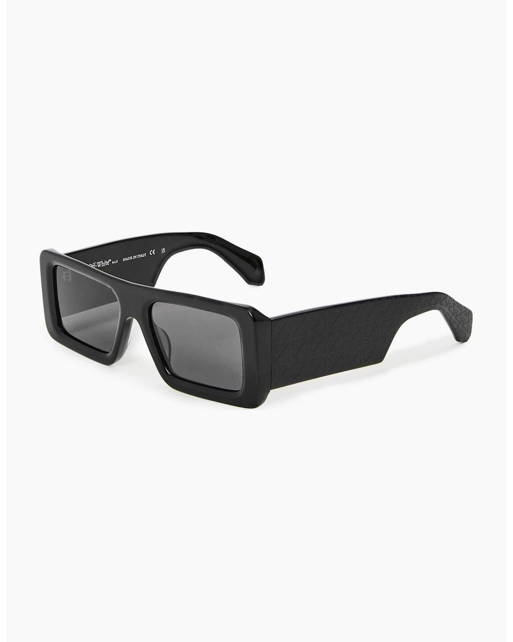 Off-White c/o Virgil Abloh Black Off Troy Sunglasses for men