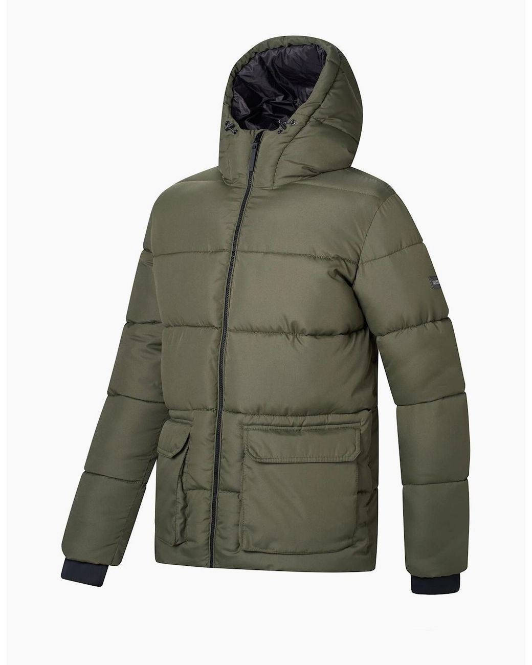 Regatta Black Marek Short Padded Jacket for men