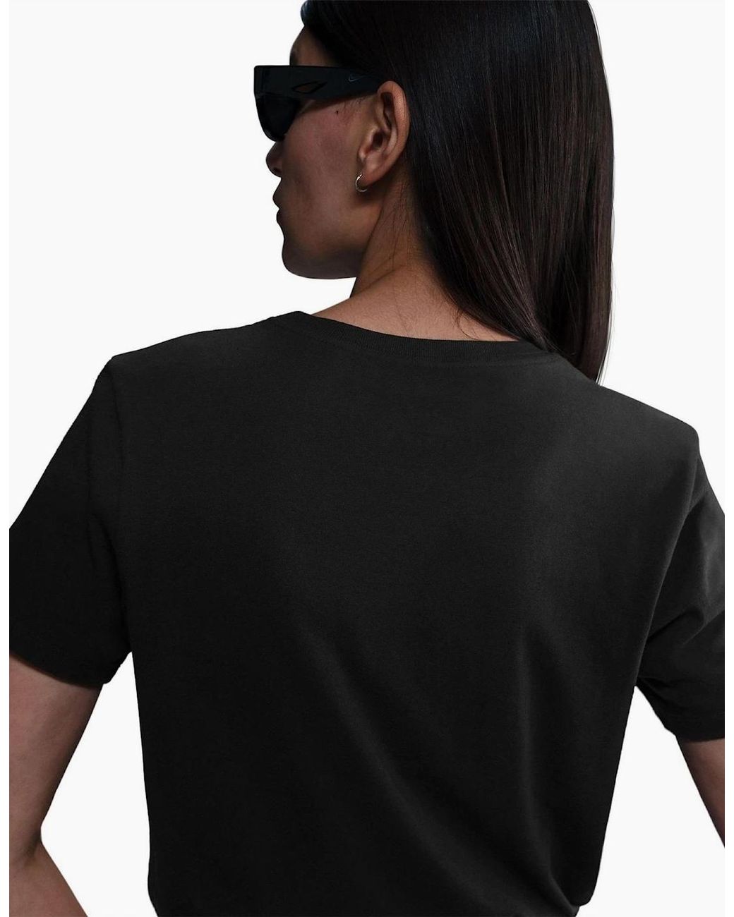 Nike Black Club Crew Neck Short Sleeve Competition T-Shirt
