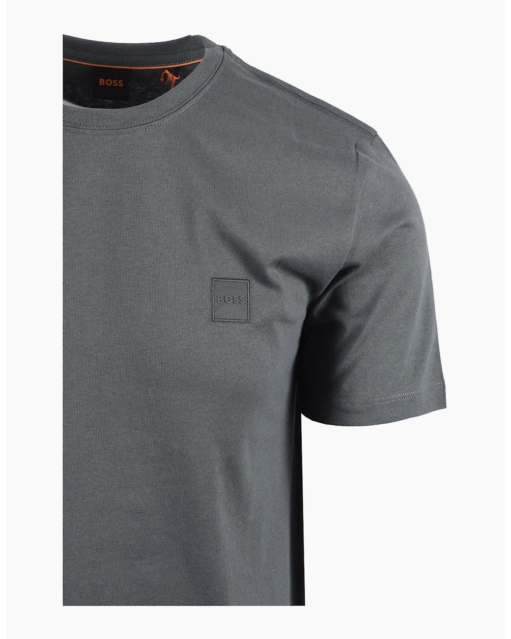 Boss Gray Boss Boss Tales T-Shirt Open for men