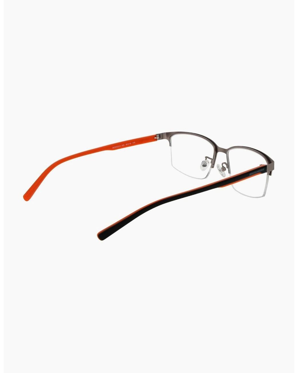 Skechers Gray Optical Frame Se50022-D 009 55 for men
