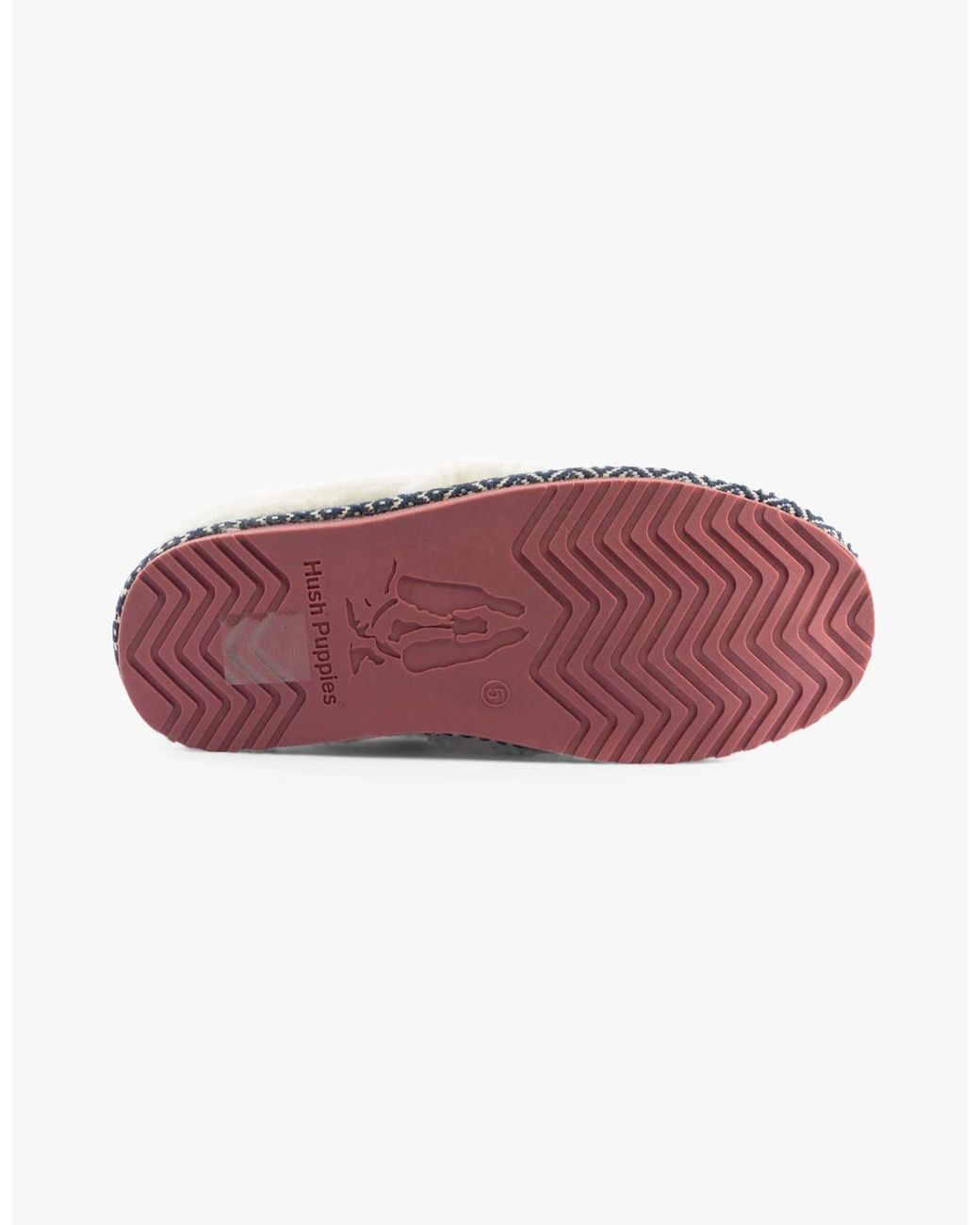 Hush Puppies Blue Ariel Slippers