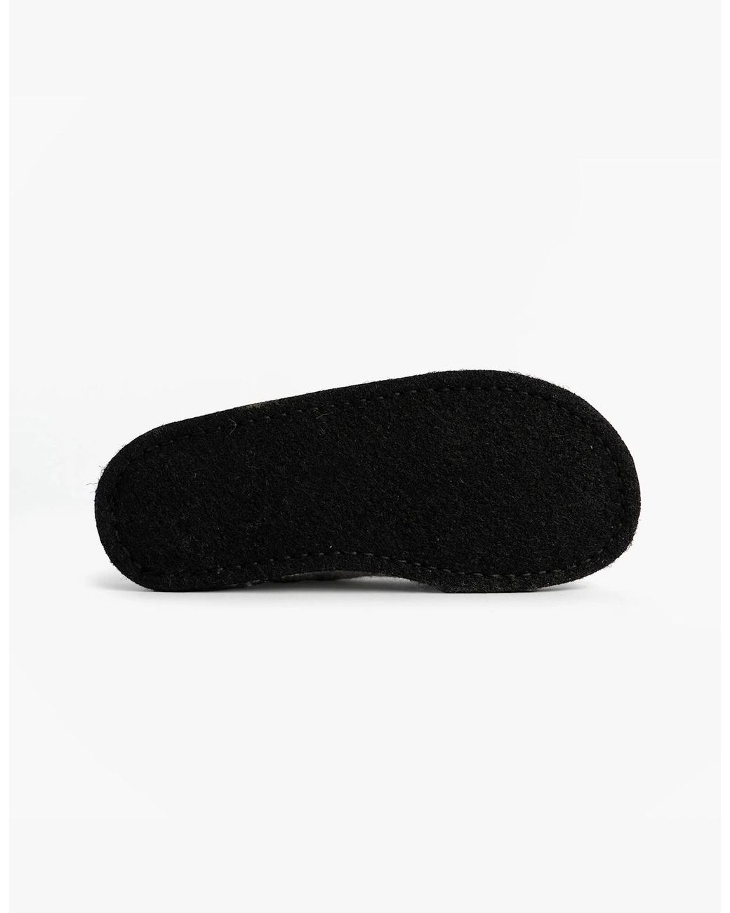 Haflinger Gray Olaf Snowman Mule Slippers Light
