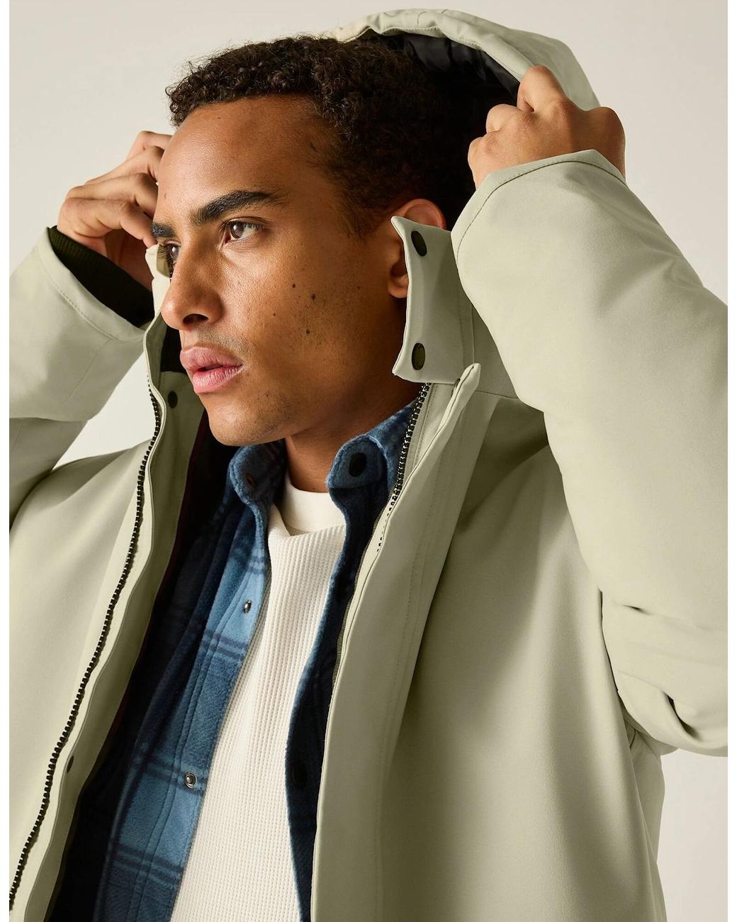 Regatta Gray Waterproof Insulated Jacket for men