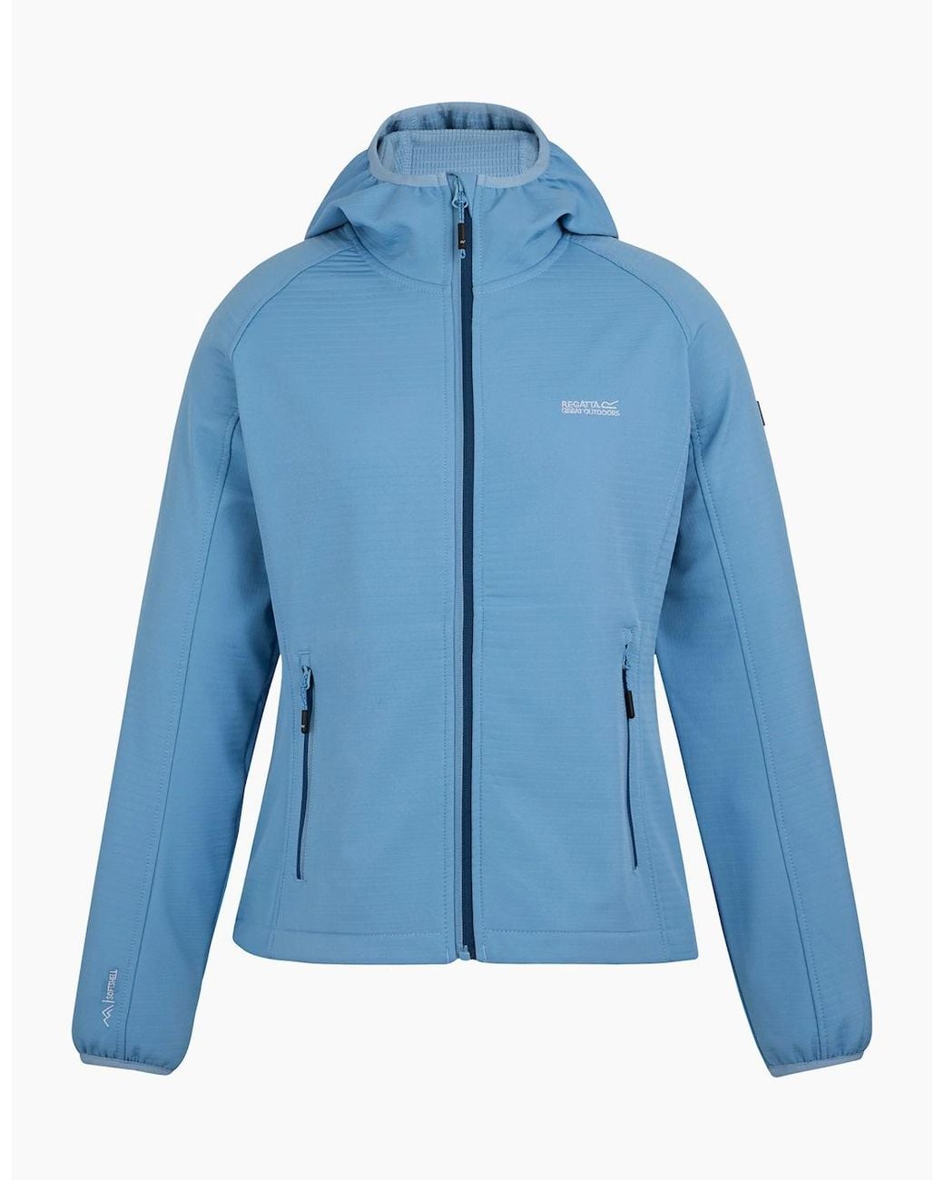 Regatta Blue Ladies Soft Shell Jacket