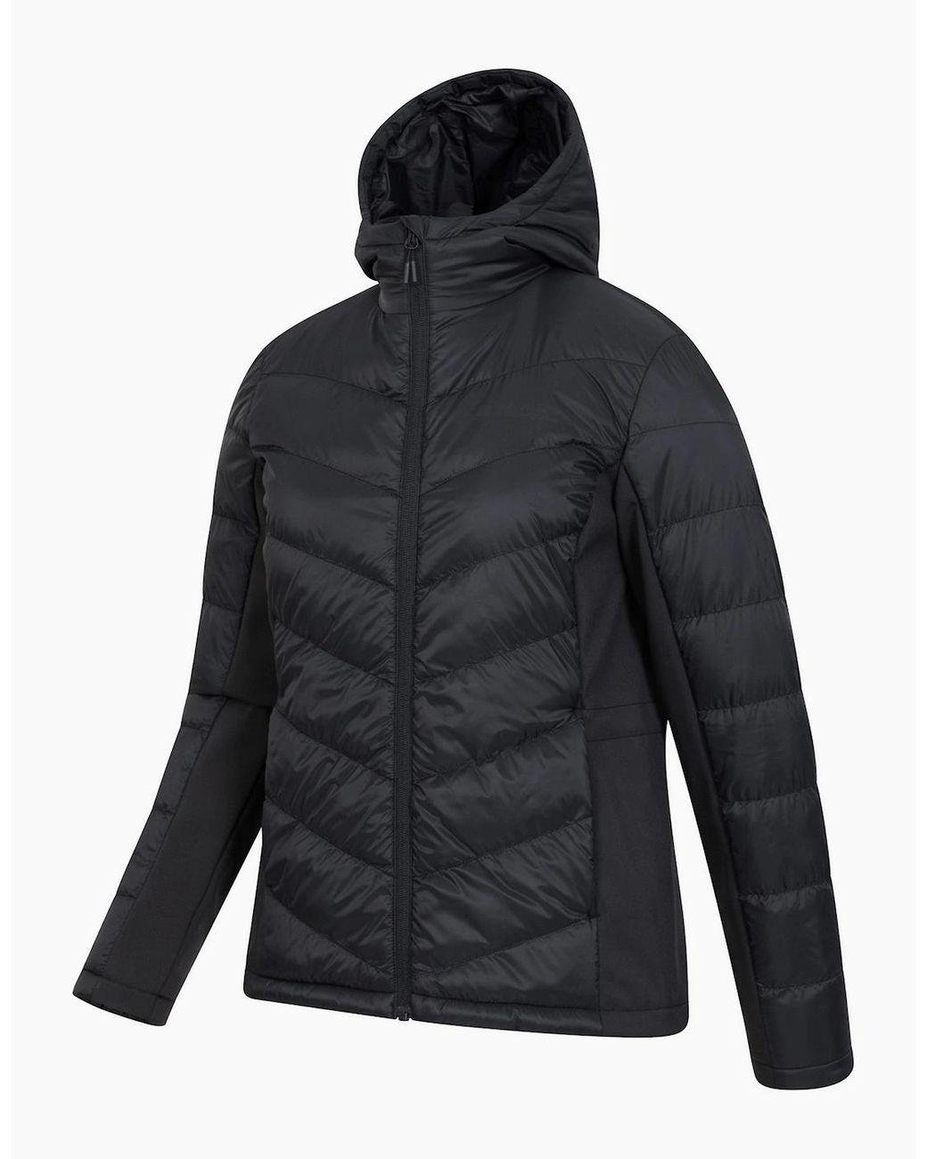 Mountain Warehouse Blue Ladies Turbine Padded Soft Shell Jacket