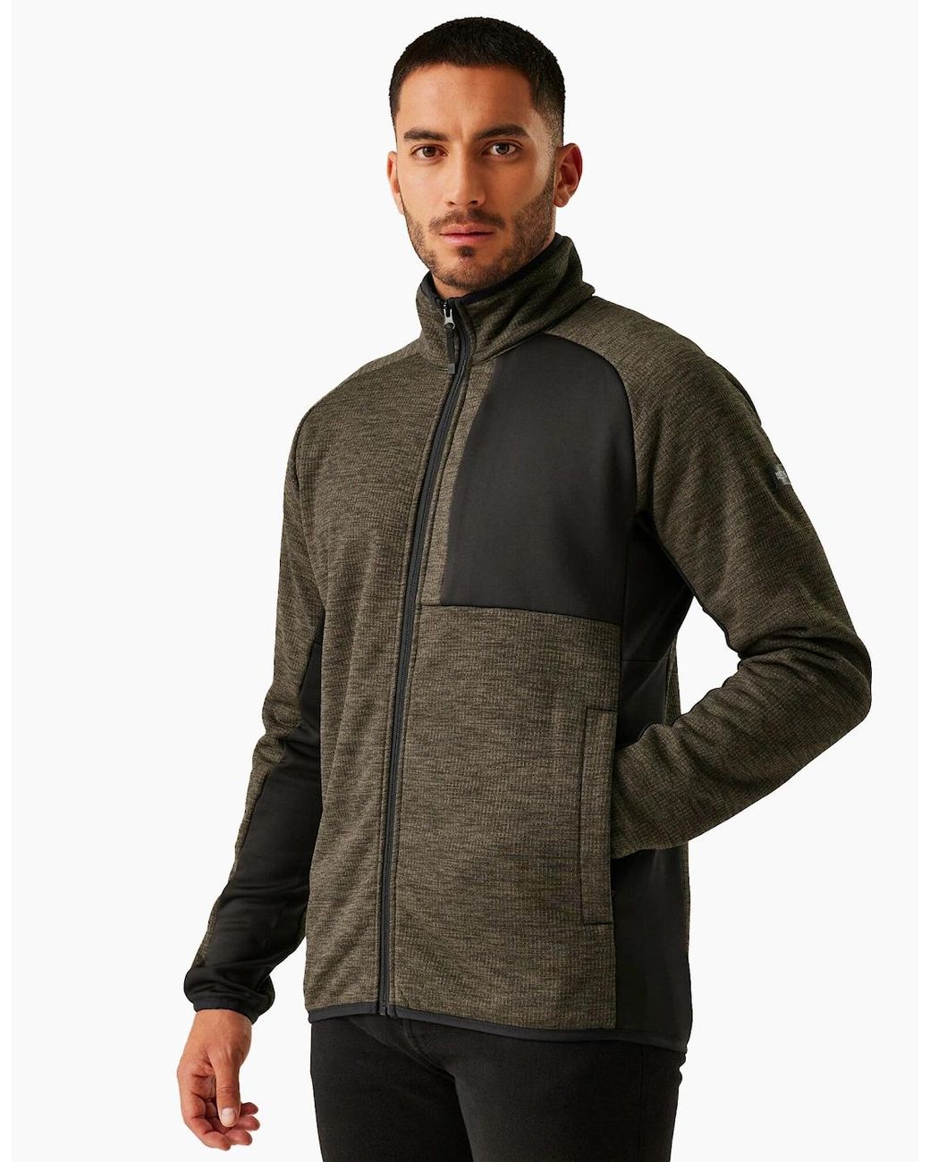 Regatta Green Shorston Fleece Jacket for men